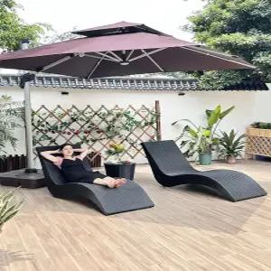 호텔 썬베드 수영장 침대 의자 펜션 선베드 풀빌라 라탄