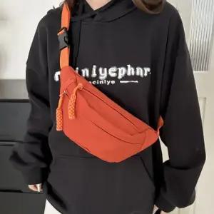 여행 러닝 크로스 힙색 핸드폰 허리 백 가방 다크주황 허리가방 남자힙색 여행용힙색