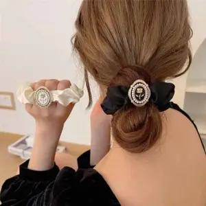 새틴밴드 쉬폰곱창끈 스크런치 머리끈세트 곱창밴드 머리끈세트 곱창밴드 쉬폰곱창끈