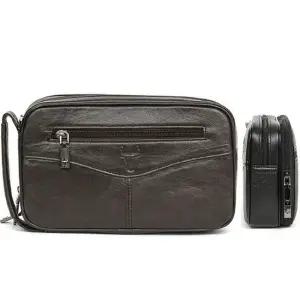 남성 고급 일수 클러치백 손가방 가방 맨스백 브라운 미니클러치백 미니가방