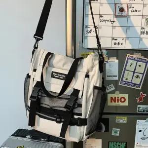 데일리 가방 학생 캐주얼 숄더 크로스 백 아이보리 남자크로스백 남성크로스백