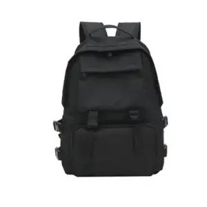 다양한 포켓 수납이 좋은 블랙 백팩 배낭 가방 검은색가방 새학기백팩선물