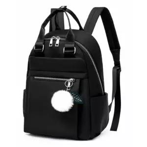 여성 노트북 책가방 20대 유행 패션 백팩 검정 가방 20대백팩 가벼운여성백팩