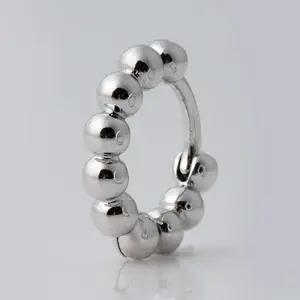 1+1) 써지컬 피어싱 퓨어 볼 써지컬 피어싱 써지컬피어싱 큐빅귀걸이 피어싱귀걸이 하프링