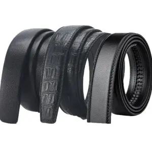 남성 자동 가죽 벨트끈 3종 세트 자동 혁대 허리띠 가죽 벨트끈 교체 밸트끈 혁대끈
