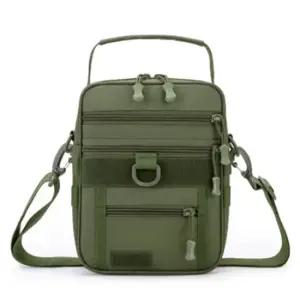 남성 등산 낚시 여행 작은 택티컬 메신저백 카키 가방 서바이벌가방 등산보조가방