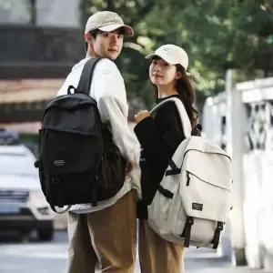 편한 전면 백팩 이중포켓 캐주얼 전면 이중포켓 캐주얼 ELG 남여공용 학생백팩 신학기 학생