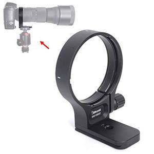 iShoot 삼각대 장착 링, CNC 가공 TS-71 렌즈 칼라, 시그마 150-600mm f /5-6.3 DG OS HSM 컨템포러리, 서포트 브래킷 홀더 Arca-Swiss 타입 퀵 릴리스 플레이트 및 1/4 3/8 나사 구멍 지원
