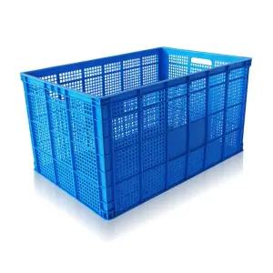 달린 대형 플라스틱 상하차 운반 바구니