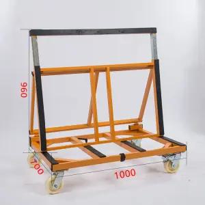 짐운반 끌차 카트랙 접이식 이동 유리 창문 거울공장 운반