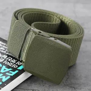 캐주얼허리띠 혁띠 요대 남성캐쥬얼벨트 밀리터리룩 패브릭버클 요대 혁띠