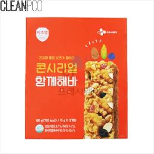 이츠웰 콘시리얼함께해바 견과바15gx12개 초코바 견 초코바 견과바 시리얼바