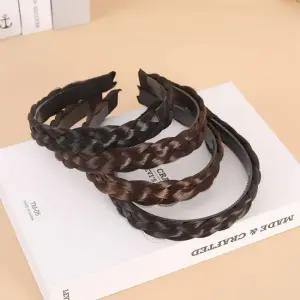 땋은 벼 꽈베기 머리띠 가발 헤어밴드 땋은머리띠 핸드메이드머리띠 전통머리띠
