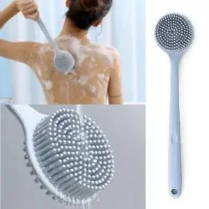 [SBD] 목욕 양면 브러쉬 샤워 바디 손잡이형 타월 실리콘