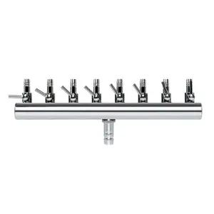 브로와 8구 에어 분배기 분지 에어 조절기 분배기 브로와 에어분배기