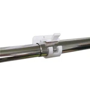 커튼봉 브라켓 2개입 커튼브라켓 부착브라켓 압축봉커튼 커튼레일