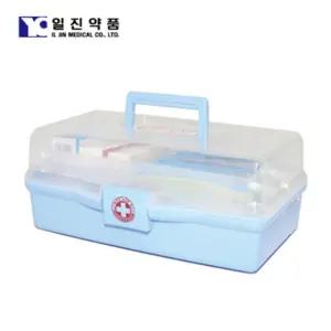 (힘찬)일진 구급함 스마트 2호 (300X170X130)약통 약상자 구급상자 비상 인테리어 비상용 가정용