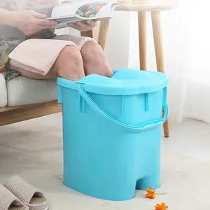 (힘찬)(신상꿀템) 대용량 족욕기 발케어 탕기 바스켓 건식 습식 욕탕 욕기 욕통 가정용 추천 건식욕 욕바스