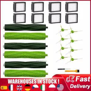 호환  iRobot Roomba i7 i7 i6 i8 i3 Plus E7 EI 시리즈 메인 브러시 진공 청소기 교체 용 Hepa 필터 사이