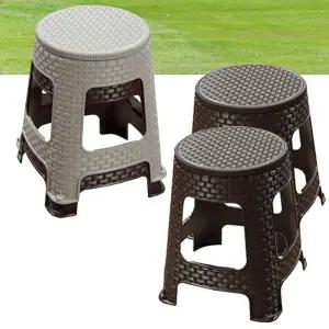 (힘찬)포장마차 야외 의자 파라솔 편의점 플라스틱 10개 용의자 라탄간이의자 비치 용테이블 행사 정원 테