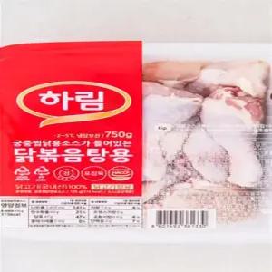 하림 닭볶음탕용 닭고기 궁중찜닭소스 세트 750g 1세트