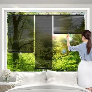 (힘찬)붙이는블라인드 창문햇빛가리개 미니셀프 사무실 차단 브라인드 블라인더 브라인더 작은 창틀 차량