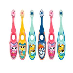 (힘찬)조르단 어린이칫솔 유아 아동 스텝 2단계x6개 단계용 키즈 단체 비치용치 부드러운모 단계별 집칫 집