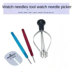 2/3Pcs 시계 손 리무버 프레서 바늘 피커 풀러 피팅 제거 도구 제조 업체 수리 액세서리 키트