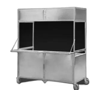 매대 야외 이동식 야시장 접이식 부스 조리대 철제 야장