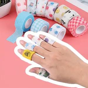 (힘찬)자가점착밴드 물집방지 손가락 압박붕대 굳은살 10개 핑거 스트랩 골프 용품 그립감향상 연습