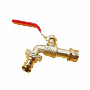 정원 아연 합금 1/2 가정용 안뜰 수도꼭지 구리 3/4 야외 수도꼭지, 도금