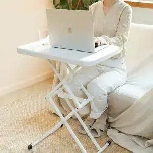 /마전동상회 높이조절 사이드테이블 접이식 폴딩 테이블 다용도