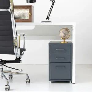 /마전동상회 이동식서랍장 철제 3단 서랍장 틈새 수납정리