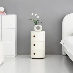 /마전동상회 모듈 수납장 원형 조립식 선반장 3단 수납정리