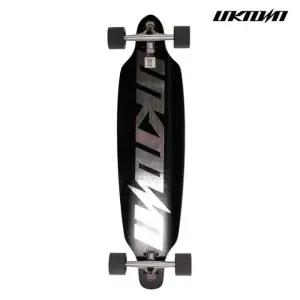 [언노운]언노운 롱보드 36인치 크롬 블랙실버 댄싱 스케이트