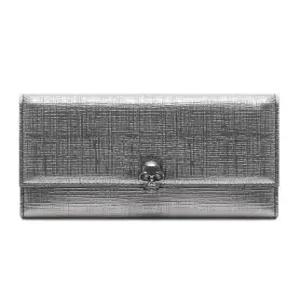 [알렉산더 맥퀸]여성 스컬 메탈릭 장지갑 (275330 DZZ0R 1300)