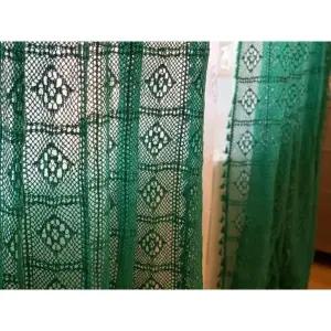 바란스 주방 부엌 커튼 미국산 레이스 니트 가림막 뜨개