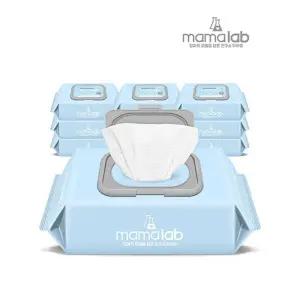 [마마랩]오리지널 80매 10팩 캡형 아기물티슈