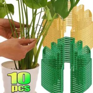 조절 가능한 금속 식물 줄기 지지대 꽃 클라이밍 스템 홀더 덩굴 가지 철제 훅 몬스테라 스태빌라이저 정원