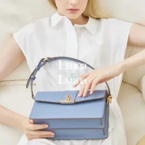 [루나앤루나][루나앤루나] 루카 여성 숄더백 뉴트럴 블루 (진주체인별도)