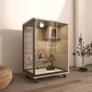 앵무새 날림장선반 대형 하우스 놀이터 조류용품 새장용품