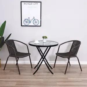 접이식 카페 야외테이블 4인용 정원 테라스 2인용 야외테이블세트