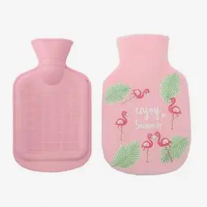 휴대용 분리형 보온 물주머니 350ml 핑크 허리찜질팩