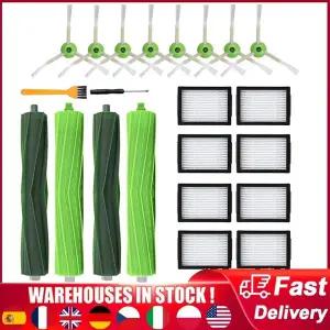 호환  iRobot Roomba E I J 시리즈 E6 i7 i6 i2 i3 i3  i4 i8 고무 메인 사이드 브러시 진공 청소기 교체