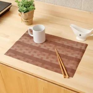 브라운 스퀘어 식탁매트 4p(1세트)