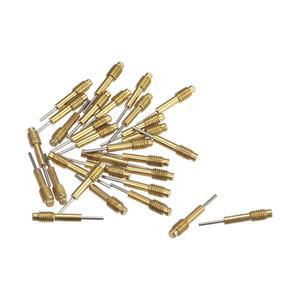 uxcell 30pcs 시계 밴드 핀 펀치 도구용 교체 0.8mm 다이아 황동 링크 제거 M3x0.5 스레드