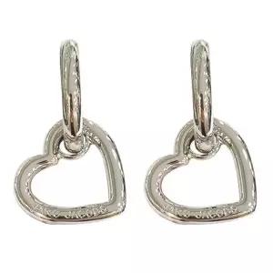 [논현 더팩토리]  더블 하트 후프 귀걸이 이어링 (J202MT4RE22 980)