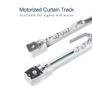 커튼레일 스마트 전기 커튼 트랙 슈퍼 무소음 모터 투야 와이파이 지그비 레일 코니스