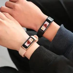 스마트 커플팔찌 심박수 측정 손목시계 여성시계 커플시계