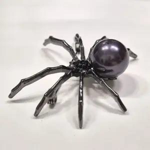 거미브로치 무대의상 유니크소품 남자브로치 거미 무대의상 사진소품 다크컨셉 흑거미